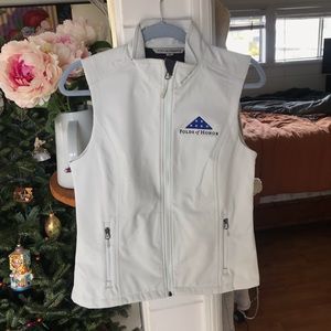 Port Authority White Vest